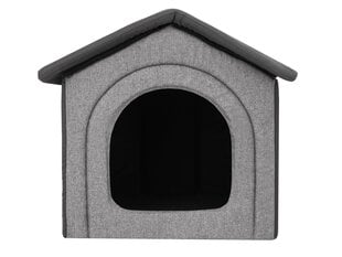 Hobbydog будка Graphite Ecolen+Graphite Oxford R6, 72x76 см цена и информация | Лежаки, домики | 220.lv