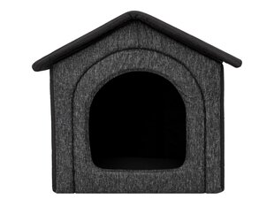 Hobbydog будка Black Ecolen+Black Oxford R6, 72x76 см цена и информация | Лежаки, домики | 220.lv