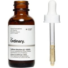 Сыворотка для глаз The Ordinary Caffeine Solution 5% + EGCG, 30 мл цена и информация | Сыворотки, кремы для век | 220.lv