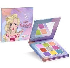 Палитра теней для век Golden Rose Miss Beauty Colorpop цена и информация | Тушь, средства для роста ресниц, тени для век, карандаши для глаз | 220.lv