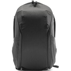 Peak Design Everyday Backpack Zip V2 15L, black cena un informācija | Somas portatīvajiem datoriem | 220.lv