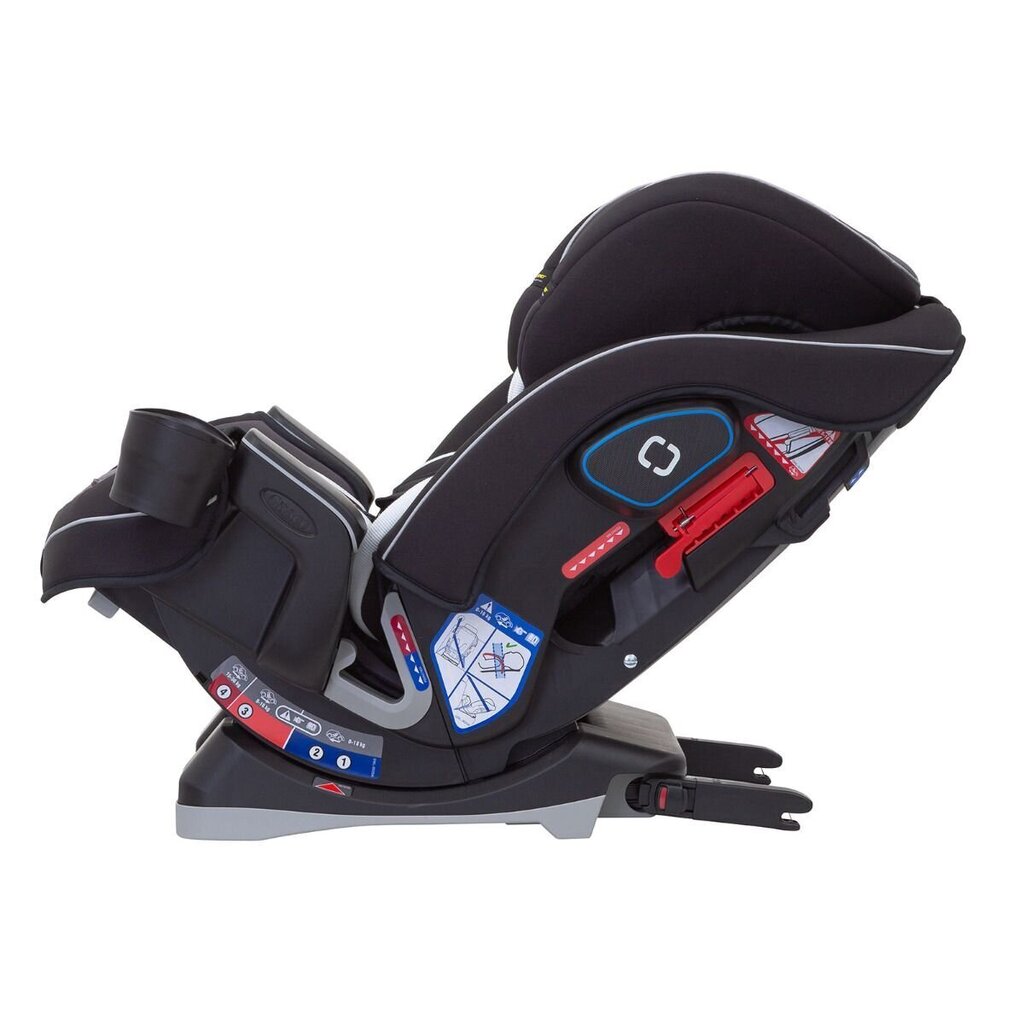 Autokrēsliņš Graco SlimFit™ LX, (0-36 kg), Black cena un informācija | Autokrēsliņi | 220.lv