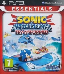 Sonic & Sega All-Stars Racing Transformed Essentials, PS3 cena un informācija | Datorspēles | 220.lv