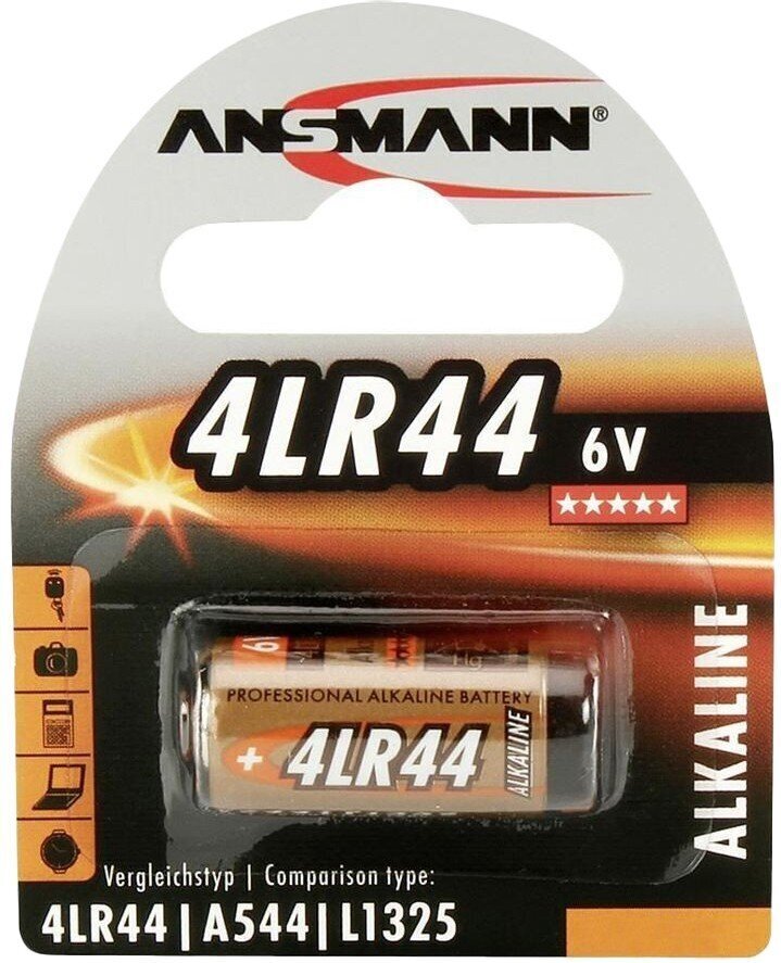 Akumulators Ansmann 4LR44/1B цена и информация | Mūzikas instrumentu piederumi | 220.lv