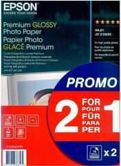 Фотобумага Epson Premium Glossy A4 (255 г/м², 30 листов) цена и информация | Тетради и бумажные товары | 220.lv