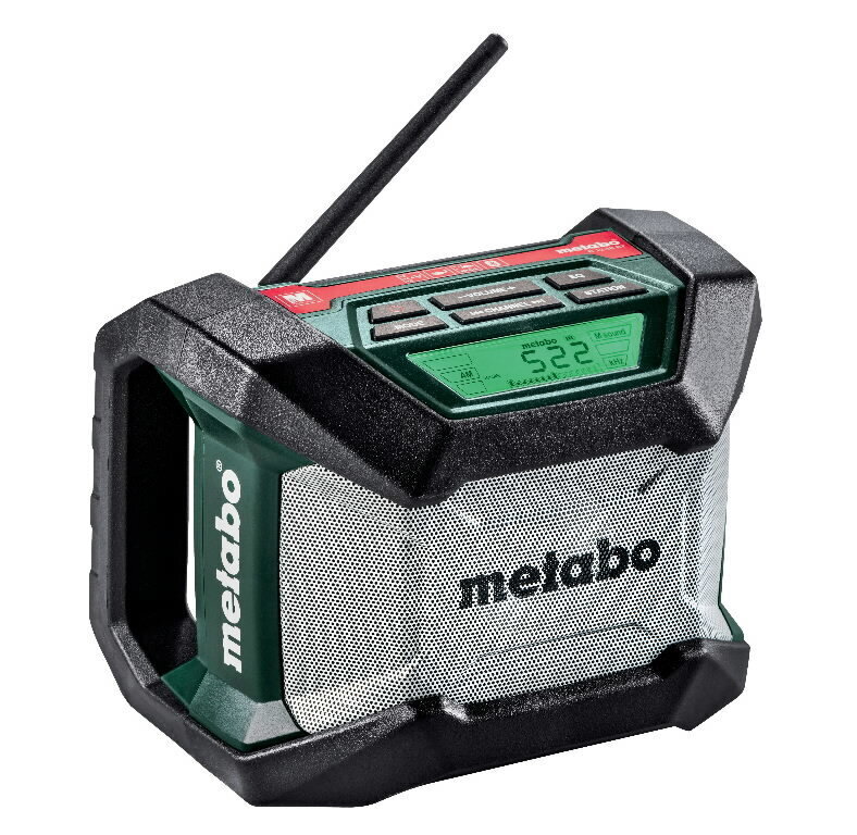 Metabo R 12-18 Bluetooth radio, zaļš/pelēks, bez akumulatora cena un informācija | Radioaparāti, modinātājpulksteņi | 220.lv