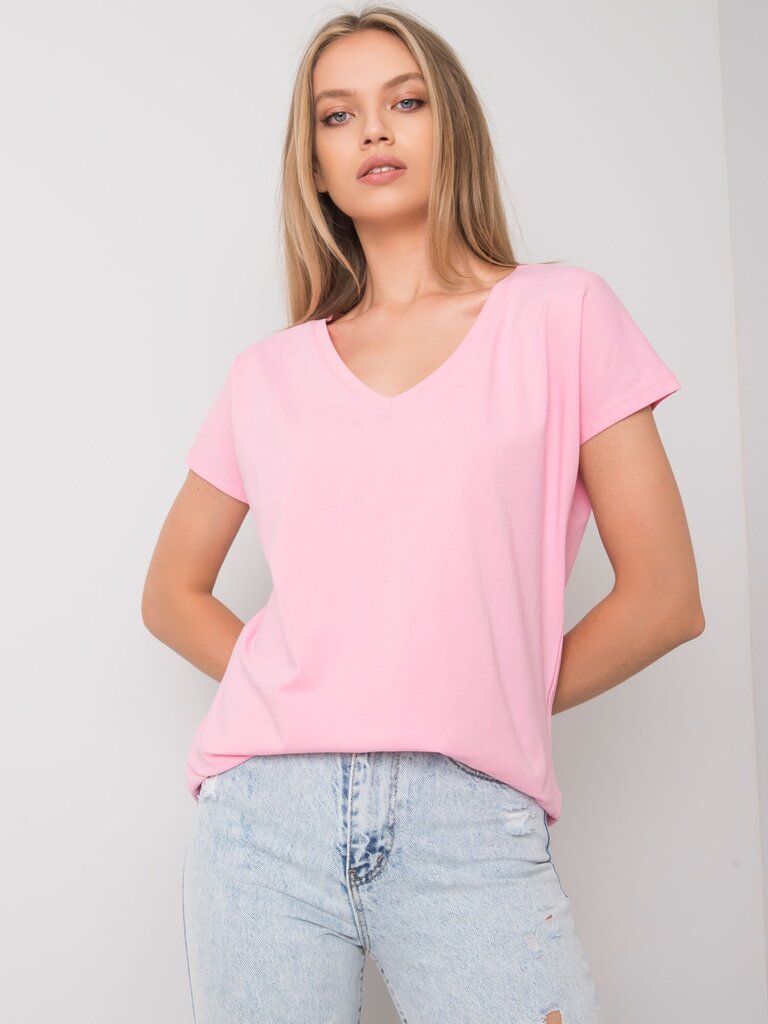 T-krekls sievietēm Emory, rozā cena un informācija | T-krekli sievietēm | 220.lv