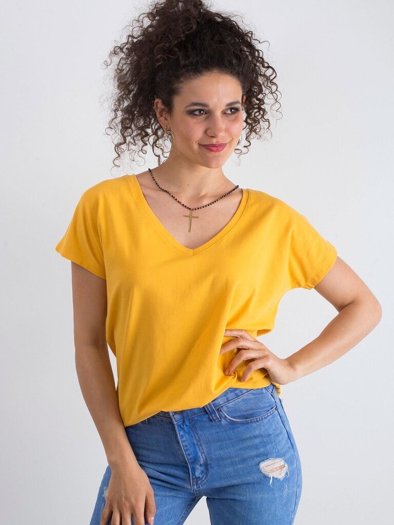 T-krekls sievietēm Emory, dzeltens cena un informācija | T-krekli sievietēm | 220.lv