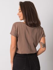 Женская футболка Emory, коричневатая цена и информация | Футболка женская | 220.lv
