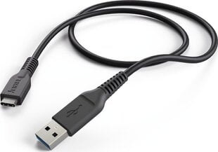 Vads USB -- USB-C Hama / 1 m, 00178395 cena un informācija | Kabeļi un vadi | 220.lv