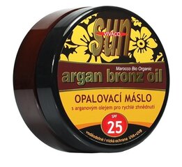 Vivaco Sun Argan Bronz Oil SPF25 масло для загара 200 мл цена и информация | Кремы, лосьоны для тела | 220.lv