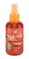 Vivaco Bio Carrot Suntan Oil SPF6 sauļošanās eļļa 150 ml цена и информация | Кремы от загара | 220.lv