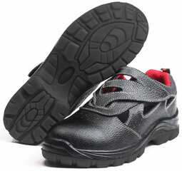 Drošības sandales Chester S1P, melnā krāsā 47, Pesso cena un informācija | Darba apavi | 220.lv