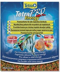 Корм для декоративных рыбок Tetra TetraPro Energy, 12 г цена и информация | Корм для рыб | 220.lv