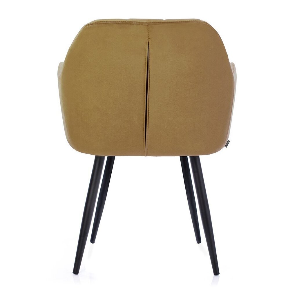 Krēsls Homede Stillo, tumši dzeltens cena un informācija | Virtuves un ēdamistabas krēsli | 220.lv