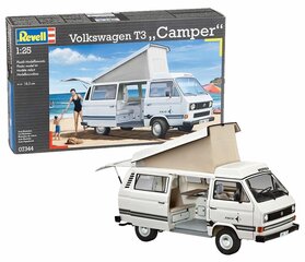 Пластиковая модель Revell - Volkswagen T3 Camper, 1/25, 07344 цена и информация | Revell Игрушки и игры от 3 лет | 220.lv