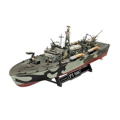 Revelli PATROL Torpedo Boat P-588/PT-57 līmējamais modelis цена и информация | Конструкторы и кубики | 220.lv