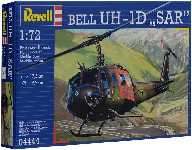 Modelis Bell UH-1D SAR 04444R cena un informācija | Konstruktori | 220.lv