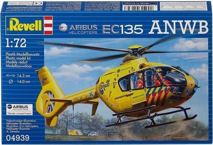 Revell Airbus Helicopters EC135 ANWB 1:72 цена и информация | Konstruktori | 220.lv