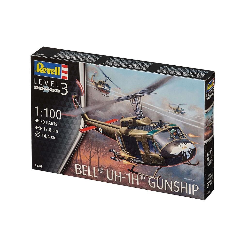 Modelis Bell® UH-1H® Gunship 04983R cena un informācija | Konstruktori | 220.lv