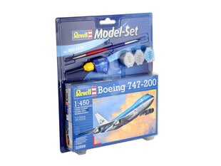 Revell modeļa komplekts Boeing 747-200 1:450 цена и информация | Конструкторы и кубики | 220.lv