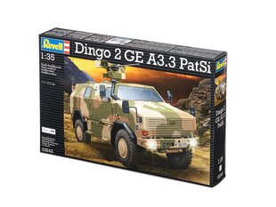 Revell модель для склеивания: Dingo 2 GE A3.3 PatSi 1:35 цена и информация | Конструкторы и кубики | 220.lv