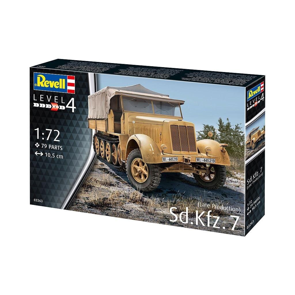 Revell Sd.Kfz. 7 цена и информация | Konstruktori | 220.lv