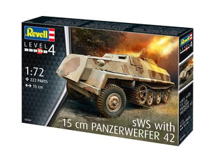 Revell 15 cm Panzerwerfer 42 auf sWS 1:72 līmējamais modelis cena un informācija | Konstruktori | 220.lv