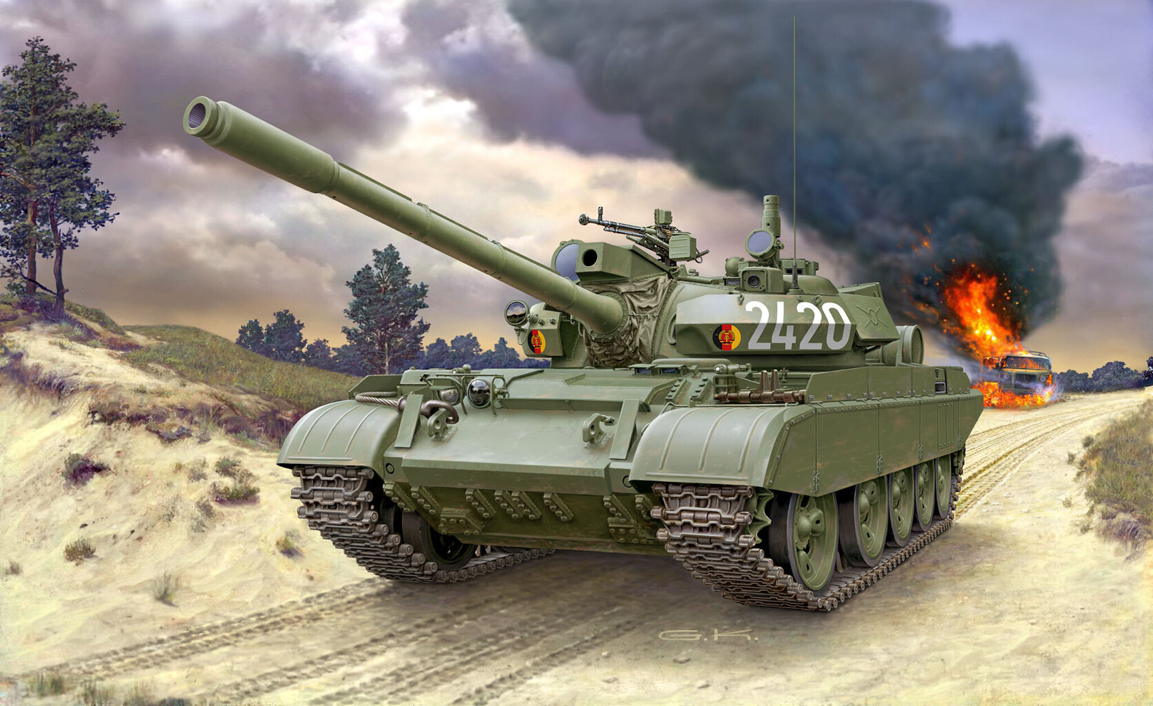 Revell T-55AM/T-55AM2B 1:72 līmējamais modelis цена и информация | Konstruktori | 220.lv