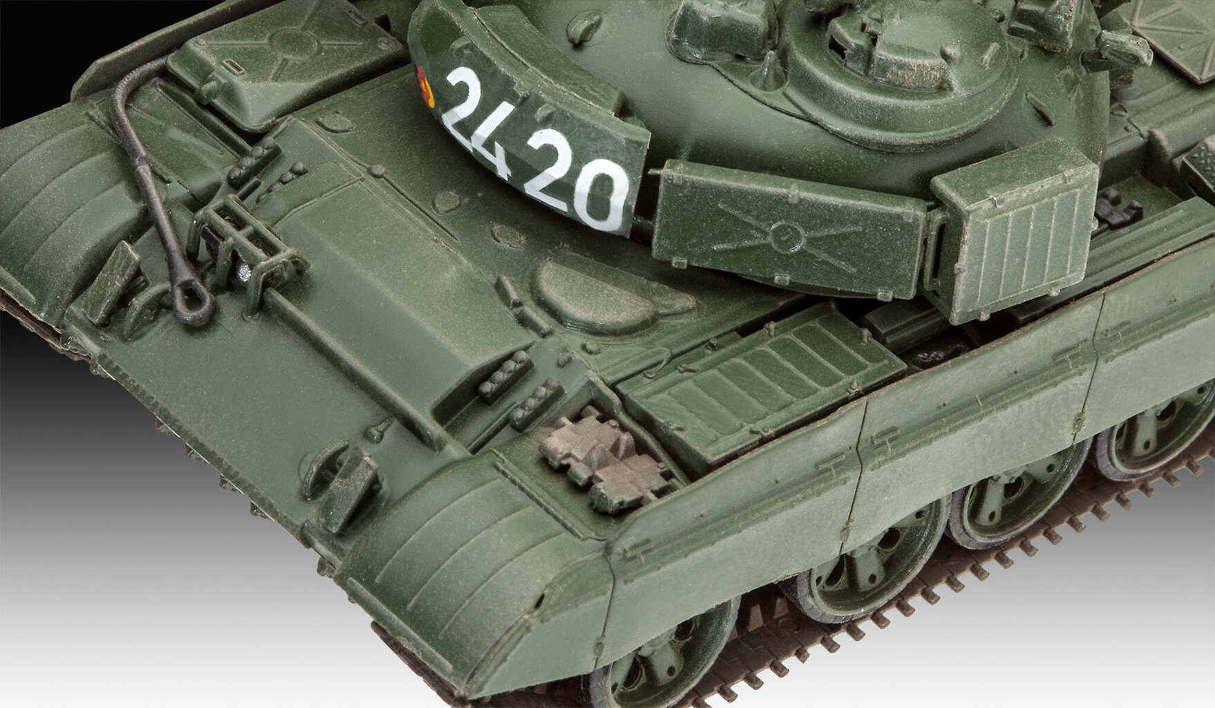 Revell T-55AM/T-55AM2B 1:72 līmējamais modelis цена и информация | Konstruktori | 220.lv