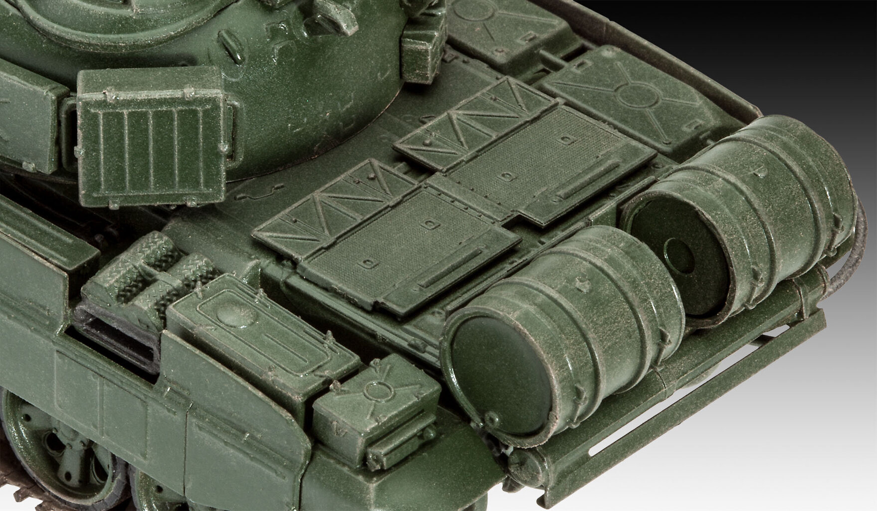 Revell T-55AM/T-55AM2B 1:72 līmējamais modelis cena un informācija | Konstruktori | 220.lv