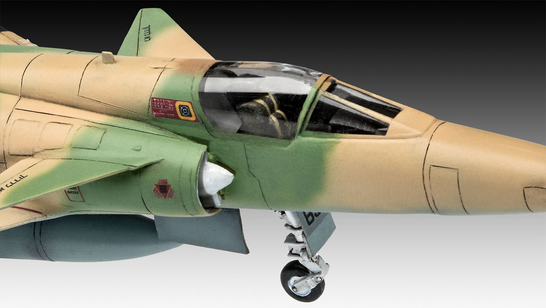 Revell Kfir C-2 1:72 līmējamais modelis cena un informācija | Konstruktori | 220.lv