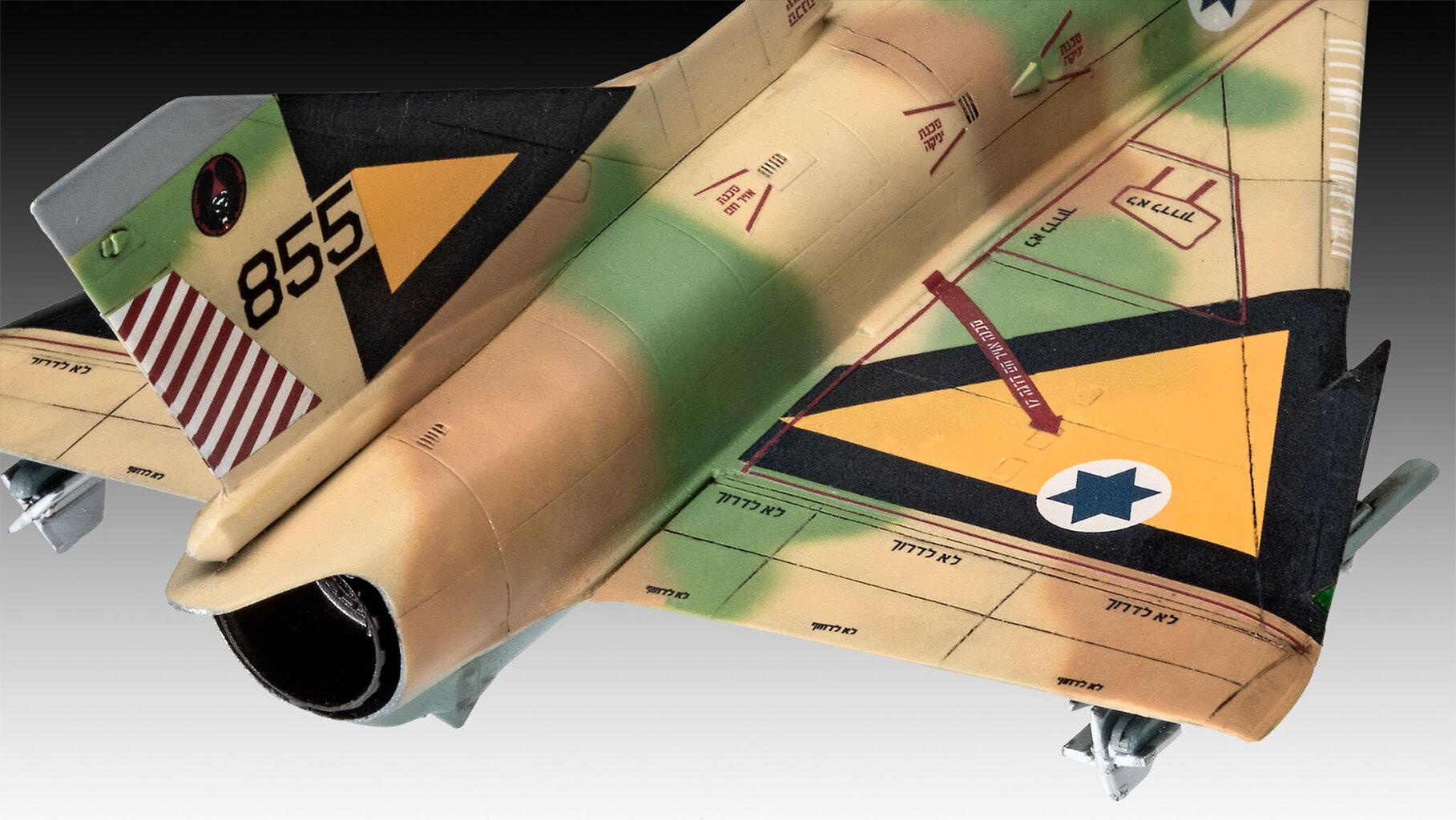 Revell Kfir C-2 1:72 līmējamais modelis cena un informācija | Konstruktori | 220.lv