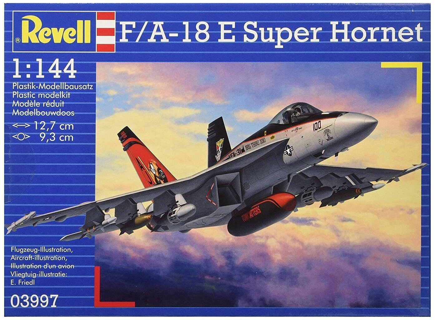Modelis F/A-18E Super Hornet 03997R cena un informācija | Konstruktori | 220.lv