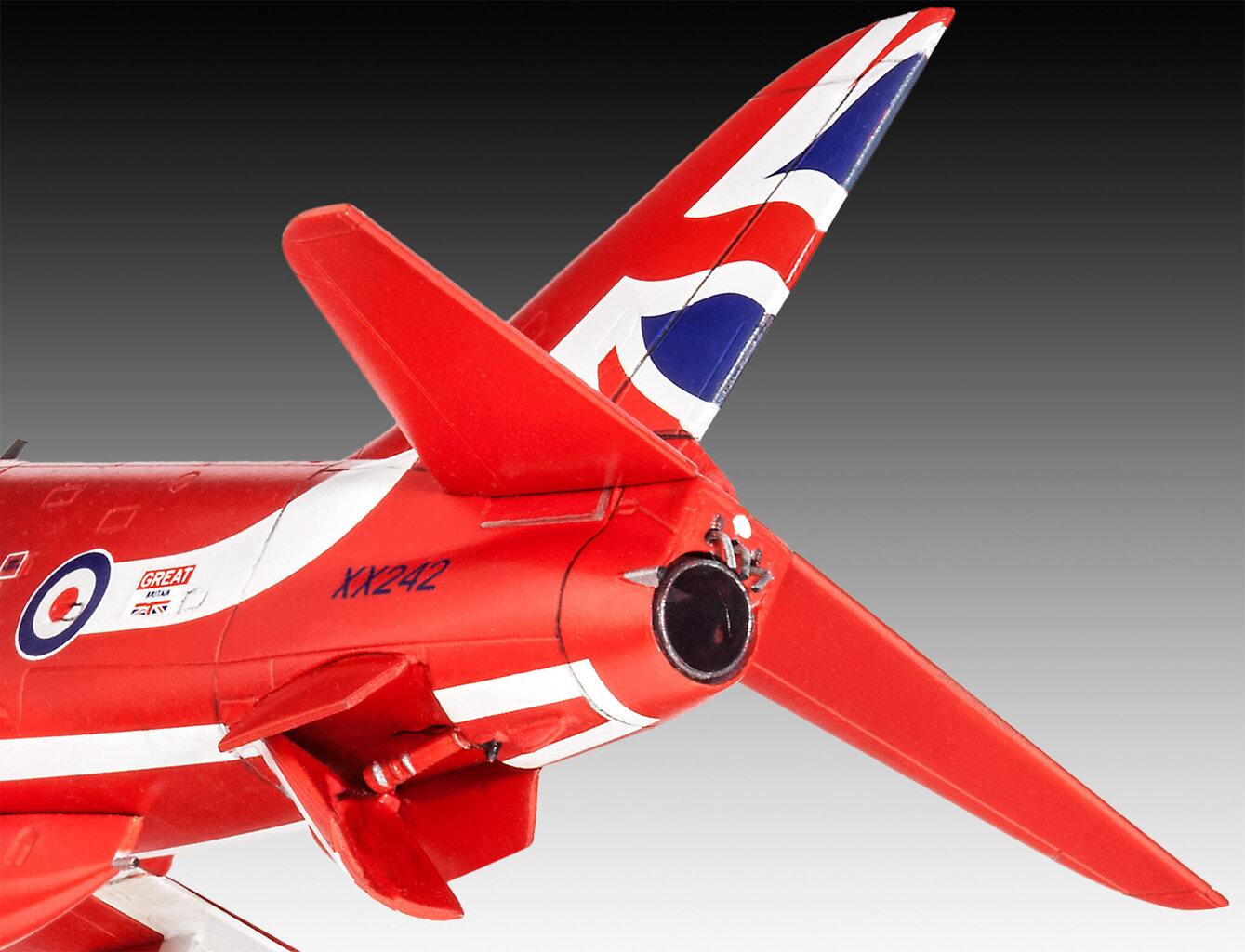 Modelis BAe HAWK T.1 RED ARROWS 04921R cena un informācija | Konstruktori | 220.lv