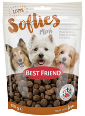 Best Friend Softies Mini suņu kārums ar aknām, 150g cena un informācija | Gardumi suņiem | 220.lv