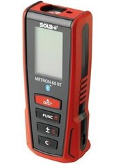 Лазер для измерения расстояния Metron 60 BT, ±1,5 мм, 0,05-60 м Sola цена и информация | Механические инструменты | 220.lv
