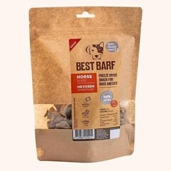 Best Barf лакомство холодной сушки, кусочки конины, 100 гр цена и информация | Лакомства для собак | 220.lv