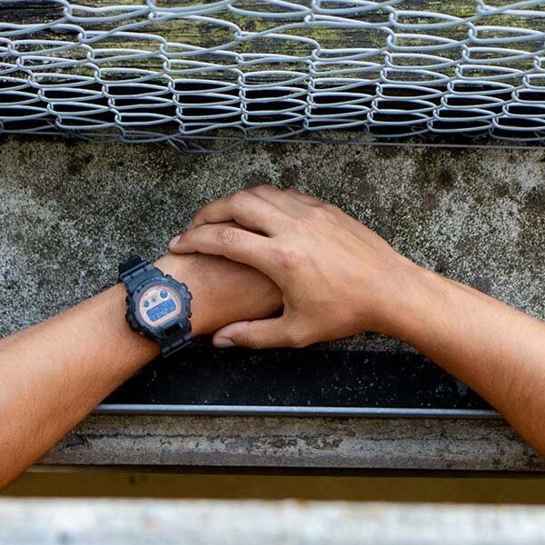 Rokas pulkstenis vīriešiem, Casio, DW-6900LS-1ER, G-SHOCK, 53.2×50×16.3mm cena un informācija | Vīriešu pulksteņi | 220.lv