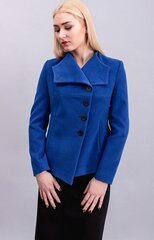 Женское полупальто-пиджак, синее цена и информация | Женские пальто | 220.lv