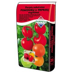 Pamatne tomātiem / paprikai - 20 l cena un informācija | Grunts, zeme, kūdra, komposts | 220.lv