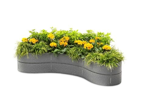 Dārza augu kaste, FLEX GARDEN 2 ECO-oh! H-29cm L-130-150cm cena un informācija | Siltumnīcas | 220.lv