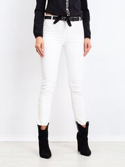 Белые брюки Rue Paris с жемчугом цена и информация | Женские брюки  | 220.lv