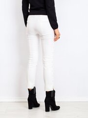 Белые брюки Rue Paris с жемчугом цена и информация | Женские брюки  | 220.lv