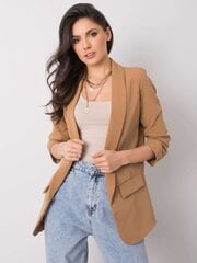 Пиджак женский Eva, коричневый цена и информация | Женские пиджаки | 220.lv