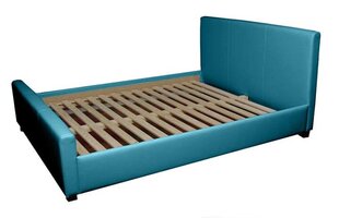 Кровать Venecija, текстильная обивка, синий Inari 87 цена и информация | Кровати | 220.lv