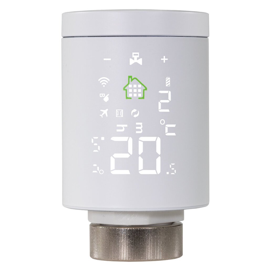 EVOLVEO Heat M30 Starter pack. Viedo termostata galvu komplets ar centrālmezglu, Ar aplikāciju LED, skārienu, savienojama ar dažādām sistēmām HUB, Google, Alexa, RA, RAV, RAVL. cena un informācija | Taimeri, termostati | 220.lv