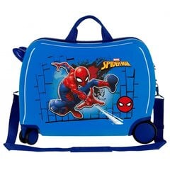 Детский чемодан Spiderman, синий цена и информация | Аксессуары для детей | 220.lv