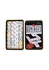 Domino spēle metāla kastē cena un informācija | Galda spēles | 220.lv