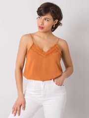 Женская блузка Griselda, оранжевая цена и информация | Женские блузки, рубашки | 220.lv